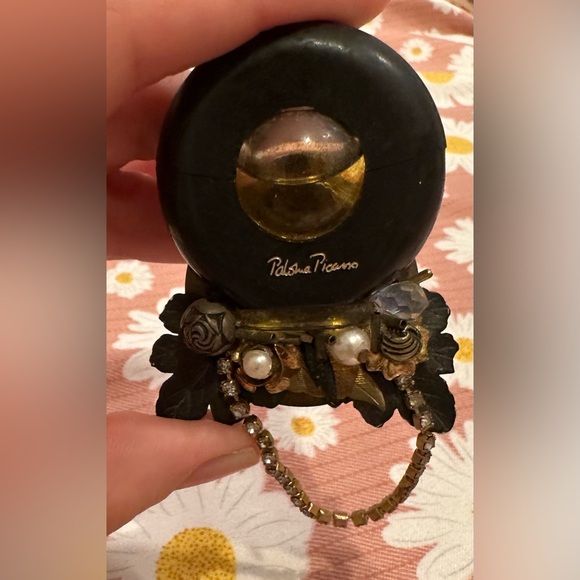 One of a Kind hand crafted Paloma Picasso mini perfume brooche - Picture 10 of 16